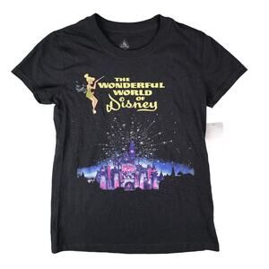 Wonderful World Of Disney Store T-Shirt Tinkerbell Castle Magic Womens Small New